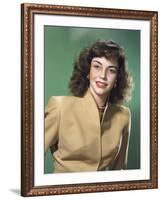 Jennifer Jones (photo)-null-Framed Photo