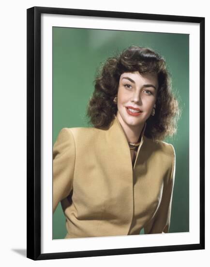 Jennifer Jones (photo)-null-Framed Photo