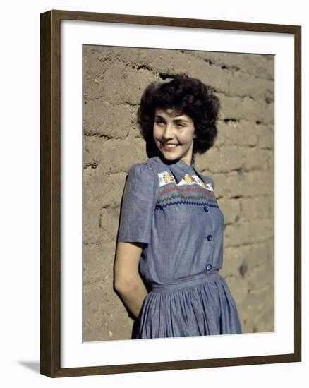 Jennifer Jones (photo)-null-Framed Photo