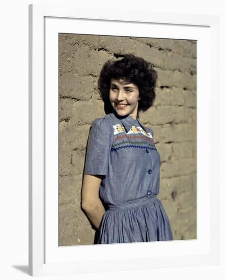 Jennifer Jones (photo)-null-Framed Photo