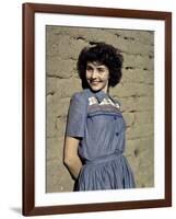 Jennifer Jones (photo)-null-Framed Photo