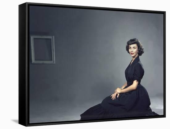 Jennifer Jones (photo)-null-Framed Stretched Canvas