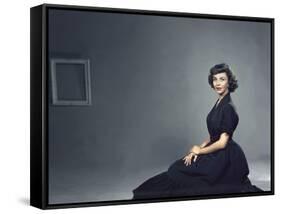 Jennifer Jones (photo)-null-Framed Stretched Canvas