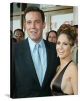 Jennifer Lopez And Ben Affleck-null-Stretched Canvas