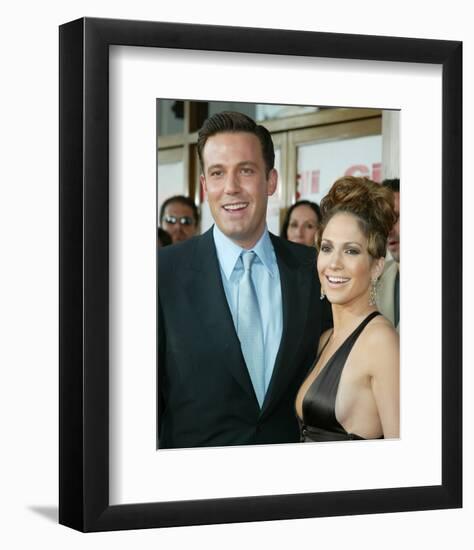 Jennifer Lopez And Ben Affleck-null-Framed Photo