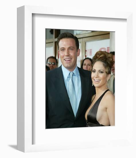 Jennifer Lopez And Ben Affleck-null-Framed Photo