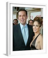 Jennifer Lopez And Ben Affleck-null-Framed Photo