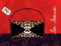 Leopard Handbag IV-Jennifer Matla-Art Print