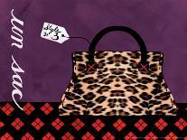 Leopard Handbag III-Jennifer Matla-Art Print