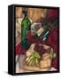 Jennifer's Wine Indulgences I-Jennifer Goldberger-Framed Stretched Canvas