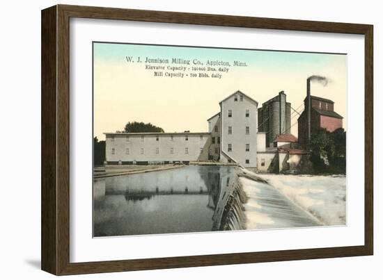 Jennison Milling, Appleton, Minnesota-null-Framed Premium Giclee Print