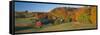 Jenny Farm, South of Woodstock, Vermont-null-Framed Stretched Canvas