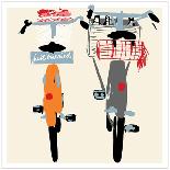 A Bicycle Made For Two-Jenny Frean-Framed Giclee Print