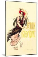 Jenny Hasselquist, c.1920-Théophile Alexandre Steinlen-Mounted Art Print