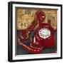 Jenny I’ve Got Your Number-Laura Van Horne-Framed Art Print