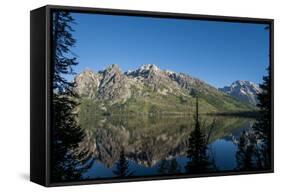 Jenny Lake, Grand Teton National Park, Wyoming, United States of America, North America-Michael DeFreitas-Framed Stretched Canvas