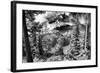 Jenny Lake Panorama-Dean Fikar-Framed Photographic Print