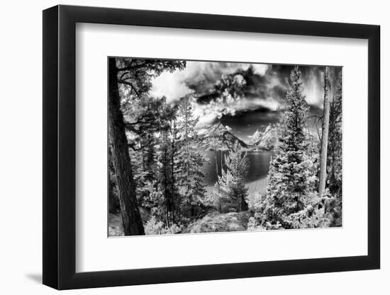 Jenny Lake Panorama-Dean Fikar-Framed Photographic Print