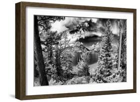 Jenny Lake Panorama-Dean Fikar-Framed Photographic Print