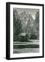 Jenny Lake Ranch, Tetons-null-Framed Art Print