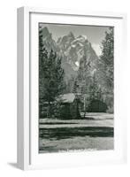 Jenny Lake Ranch, Tetons-null-Framed Art Print