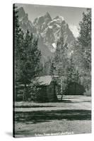 Jenny Lake Ranch, Tetons-null-Stretched Canvas