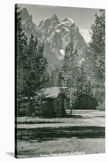 Jenny Lake Ranch, Tetons-null-Stretched Canvas
