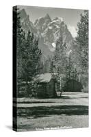 Jenny Lake Ranch, Tetons-null-Stretched Canvas
