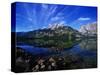 Jenny Lake Reflecting Teton Range-Gunter Marx-Stretched Canvas