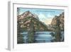 Jenny Lake, Saddle, Grand Teton-null-Framed Premium Giclee Print