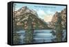 Jenny Lake, Saddle, Grand Teton-null-Framed Stretched Canvas