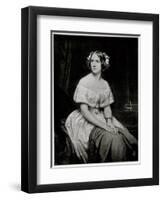 Jenny Lind (1820-87) the Swedish Nightingale, 1906-Eduard Magnus-Framed Giclee Print