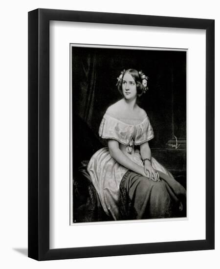 Jenny Lind (1820-87) the Swedish Nightingale, 1906-Eduard Magnus-Framed Giclee Print