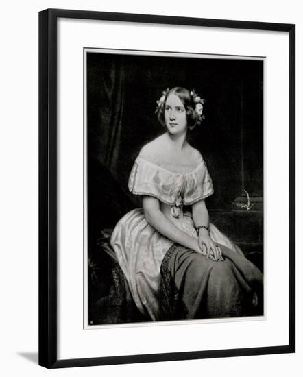 Jenny Lind (1820-87) the Swedish Nightingale, 1906-Eduard Magnus-Framed Giclee Print