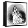 Jenny Lind, Soprano known as the 'Swedish Nightingale, 1848-null-Framed Stretched Canvas