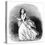 Jenny Lind, Soprano known as the 'Swedish Nightingale, 1848-null-Stretched Canvas
