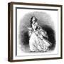 Jenny Lind, Soprano known as the 'Swedish Nightingale, 1848-null-Framed Giclee Print