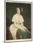 Jenny Lind Soprano Singer, known as 'the Swedish Nightingale'-null-Mounted Art Print