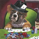 Poker Dogs 2-Jenny Newland-Giclee Print