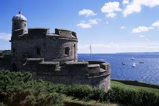 St. Mawes Castle, Built by Henry VIII, St. Mawes, Cornwall, England, United Kingdom-Jenny Pate-Photographic Print