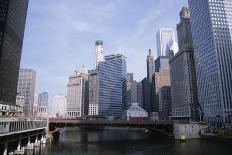 State Street Bridge Over Chicago River, Chicago, Illinois, USA-Jenny Pate-Photographic Print