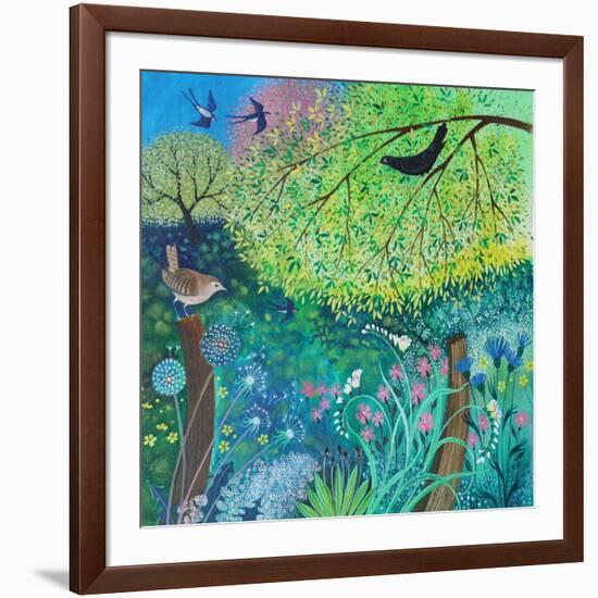 Jenny's Garden,2017-Lisa Graa Jensen-Framed Giclee Print