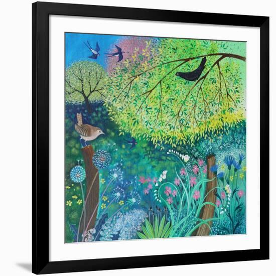 Jenny's Garden,2017-Lisa Graa Jensen-Framed Giclee Print