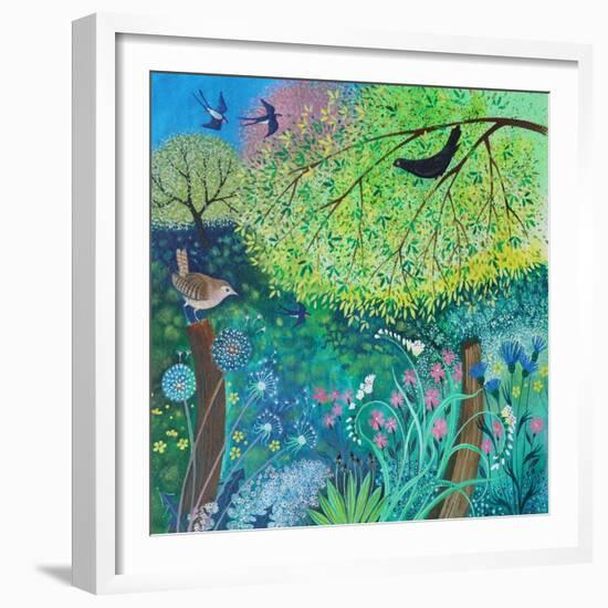 Jenny's Garden,2017-Lisa Graa Jensen-Framed Giclee Print