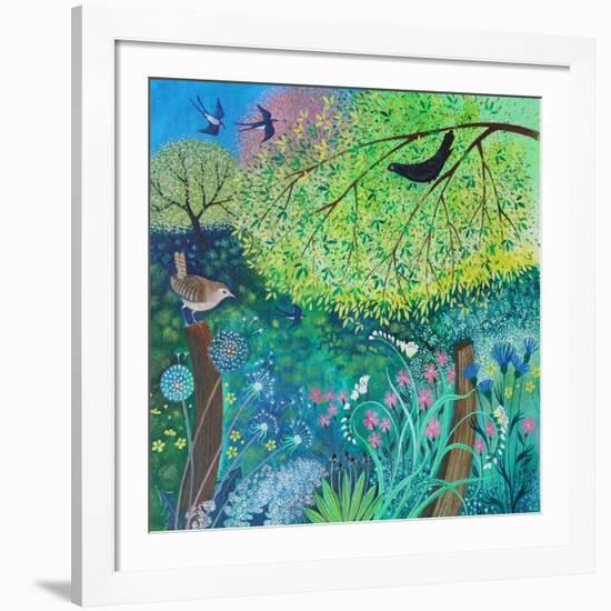 Jenny's Garden,2017-Lisa Graa Jensen-Framed Giclee Print