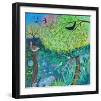 Jenny's Garden,2017-Lisa Graa Jensen-Framed Giclee Print