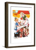 Jenny's Secret - Jack & Jill-Irma Wilde-Framed Giclee Print