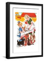 Jenny's Secret - Jack & Jill-Irma Wilde-Framed Giclee Print