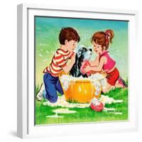 Jenny's Secret - Jack & Jill-Irma Wilde-Framed Giclee Print