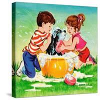 Jenny's Secret - Jack & Jill-Irma Wilde-Stretched Canvas